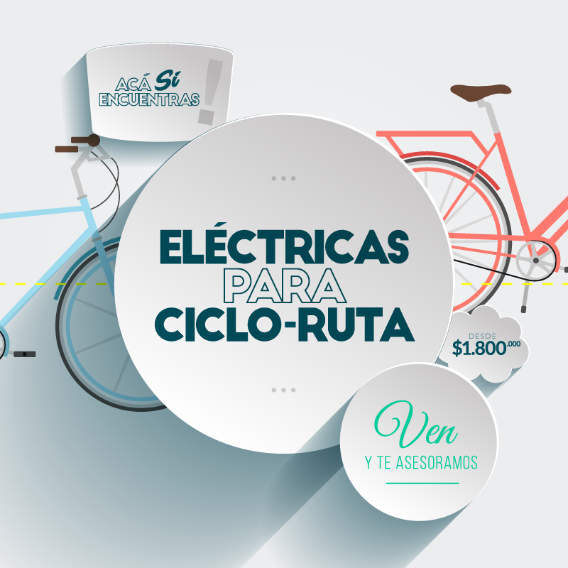 bicicletas eléctricas para ciclorruta